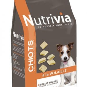 Nutrivia - Biscuits Fourrés pour Chiot