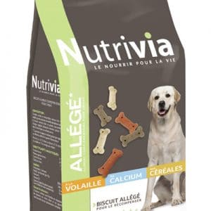 Nutrivia - Biscuits Fourrés Allégé pour Chien