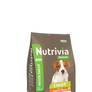 Nutrivia Original – Croquettes Au Poulet Frais Pour Chiot De Petite Taille